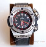 Super Clone Hublot King Power Diver Oceanographic 4000 Watch in Red Markers